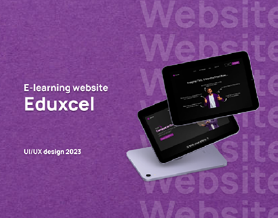 Eduxcel | What we offer | UI/UX design
