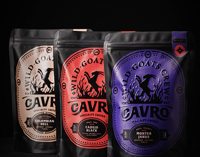 Cavro Specialty Coffee | Branding & Packaging Design.