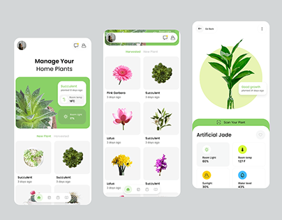 Indoor Plants Monitor App