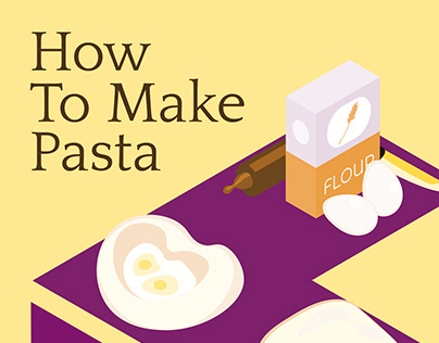 Infographics - How to make a pasta