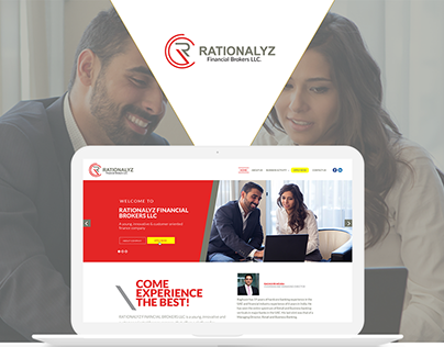 Website UI Design for Rationalyz Financial firm