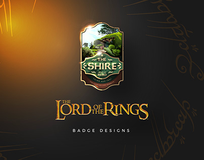 LORD OF THE RINGS BADGE DESIGNS