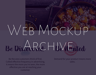 Website UI Mockup Gallery