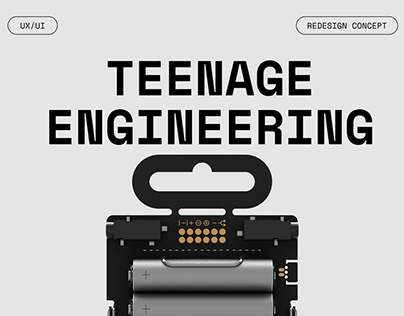 TEENAGE ENGINEERING | E-commerce redesign