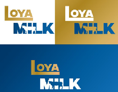 Loya Milk Rebrand- Logo and Moodboard