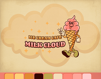 Logo for Cafe - ice cream