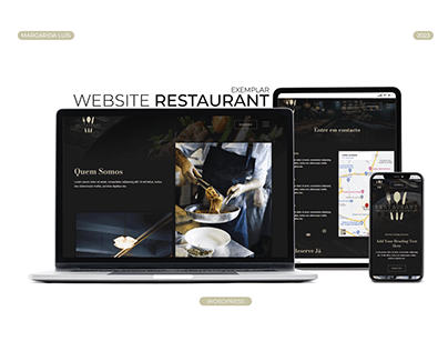 Website Restaurant Exemplar