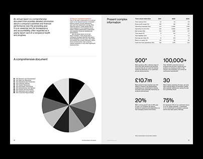 Project thumbnail - A4 Annual Report Grid System for InDesign