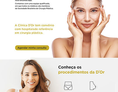 Landing Page: Clínica D'Or