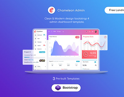 Chameleon Admin - Modern Bootstrap 4 WebApp & Dashboard
