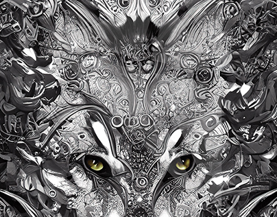 wolf series, a project of graphic designing