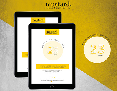 Emailer for Mustard