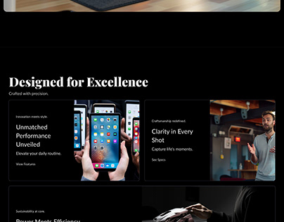 Project thumbnail - Apple Landing Page