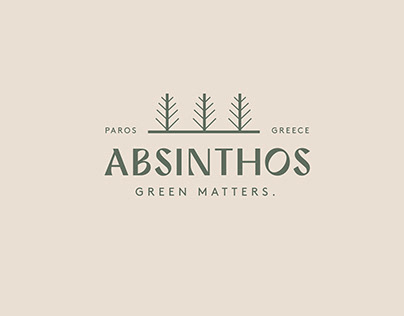 Absinthos Logotype Design - Visual Identity