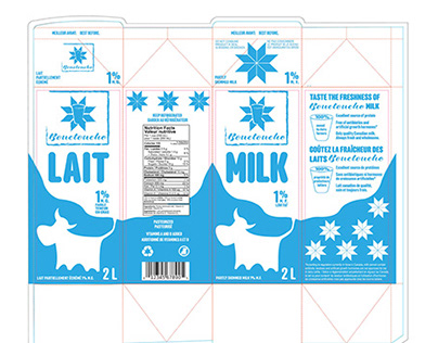 Milk carton design