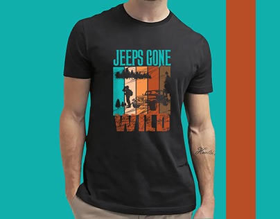 Jeep T-shirt Design
