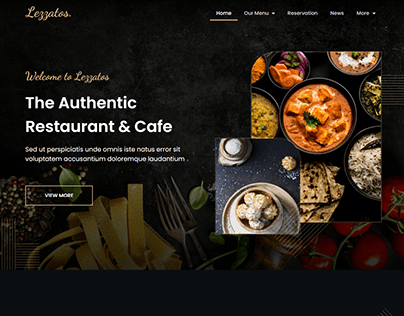Restaurant Website (WordPress)