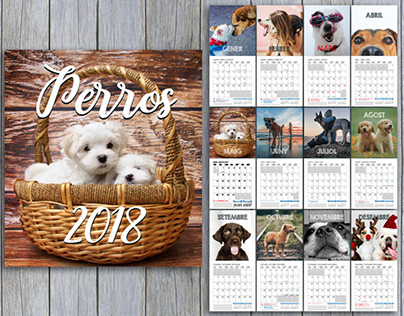 Puppy Calendar 2018