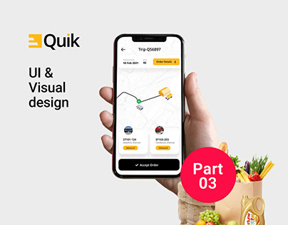 Quik UX Case study | UI design