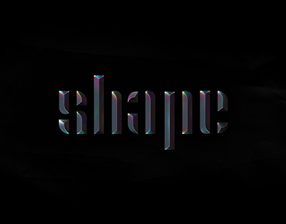 SHAPE - FREE NEO FUTURISM TYPEFACE