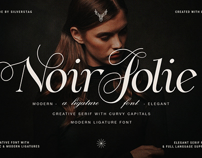 Noir Jolie - Modern Ligature Serif