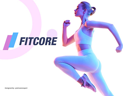 Fitness Brand Website Design Landing Page Design
