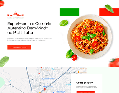 Página Web Piatti Italiani