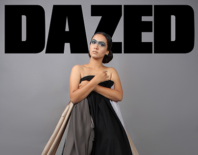Adorned in Drapes- Dazed Magazine
(College Work)
