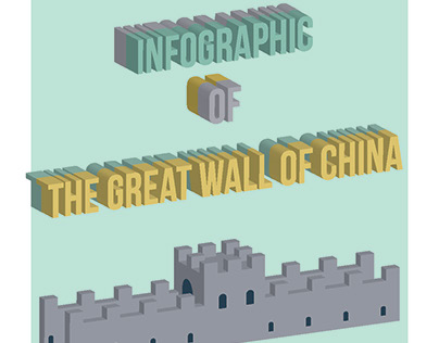 Infographic Design The Great Wall of China