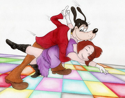Goofy and Gilda - Walt Disney
