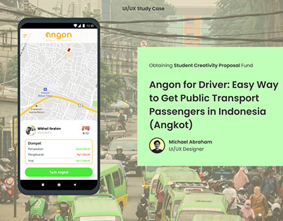 Public Transport (Angkot) App - Angon for Driver