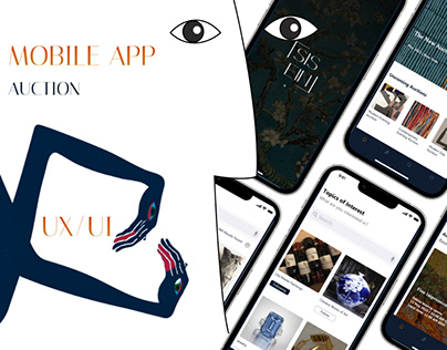 Auction mobile app | UX/UI