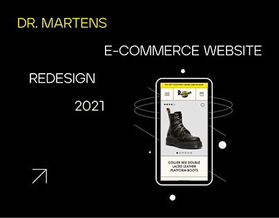 DR. MARTENS / E-COMMERCE WEB REDESIGN