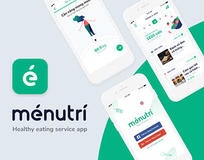 Menutri - Healthy Service App Design