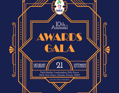 10th Annual IACC Gala program