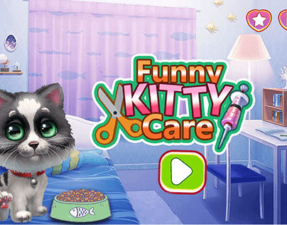 " FUNNY KITTY CARE"
