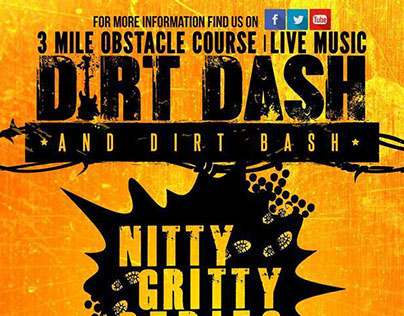 Nitty Gritty Series Dirt Dash & Bash 2014 Promo Poster
