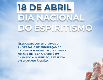 Post Dia Nacional Espiritismo