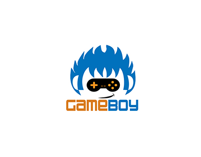 Gameboy logo design.