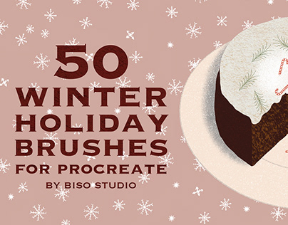 Winter Holiday Brushes for Procreate + Free Download