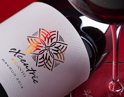 Incanto Excentric wine label design by the Labelmaker