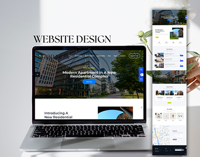 Real Estate WordPress Website Design and UI Design