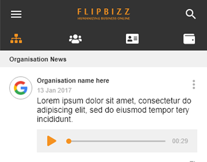 Community App for Flipbizz