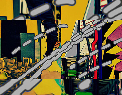 Urban Chains // Analog Collage Fragments