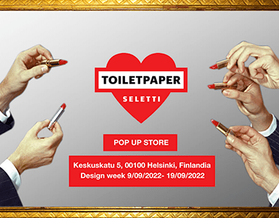 TOILETPAPER Seletti - POP UP STORE