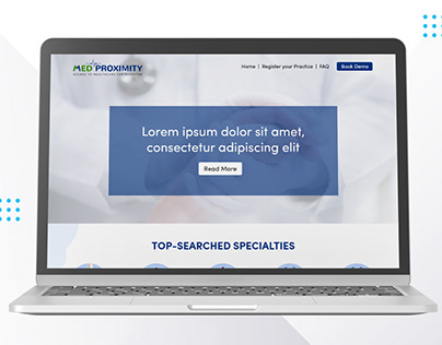 MED PROXIMITY Website Design
