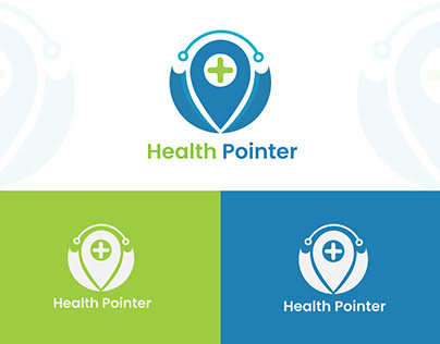 Health pointer Logo, branding, logo Design