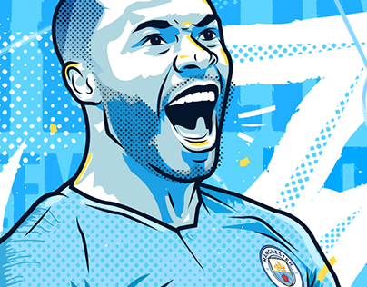 Raheem Sterling Projects | Photos, videos, logos, illustrations and  branding on Behance