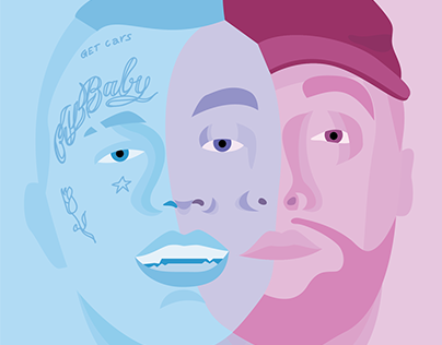 Lil Peep and Mac Miller Portraits