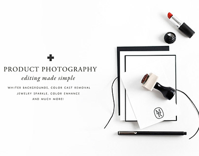 Product Photography Editing Actions